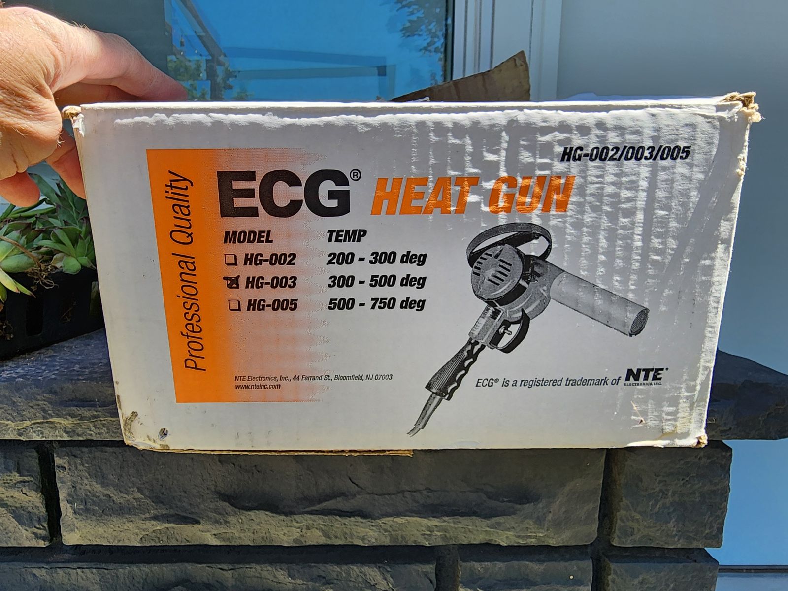 ECG industrial quality professional heat gun