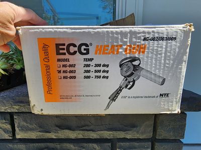 ECG industrial quality professional heat gun