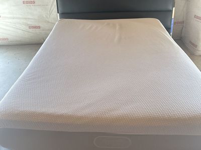 Beautyrest 13” Queen size mattress, box spring, frame and headboard