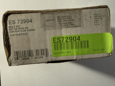 NEW Fel-Pro Head Bolt Set