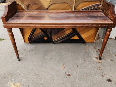 Midcentury Upright Piano Desk