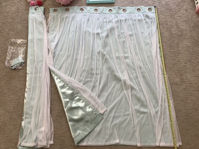 Curtains & Bedroom Decor - turquoise and pink
