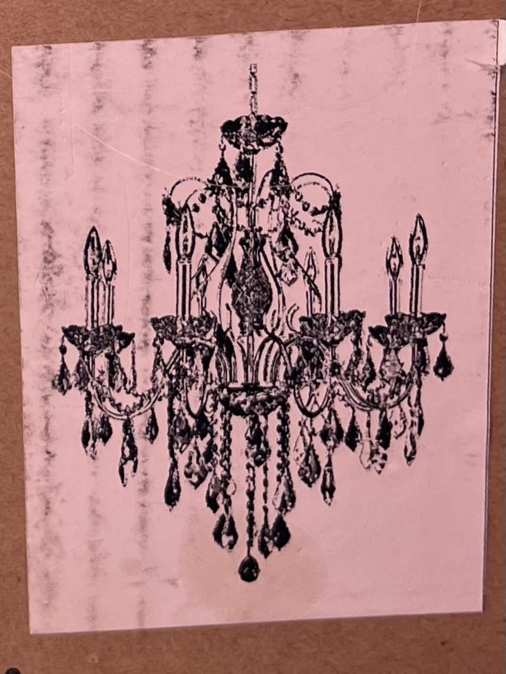 Santa Maria Crystal Dine Chandelier - Chrome, D26" H29.8"