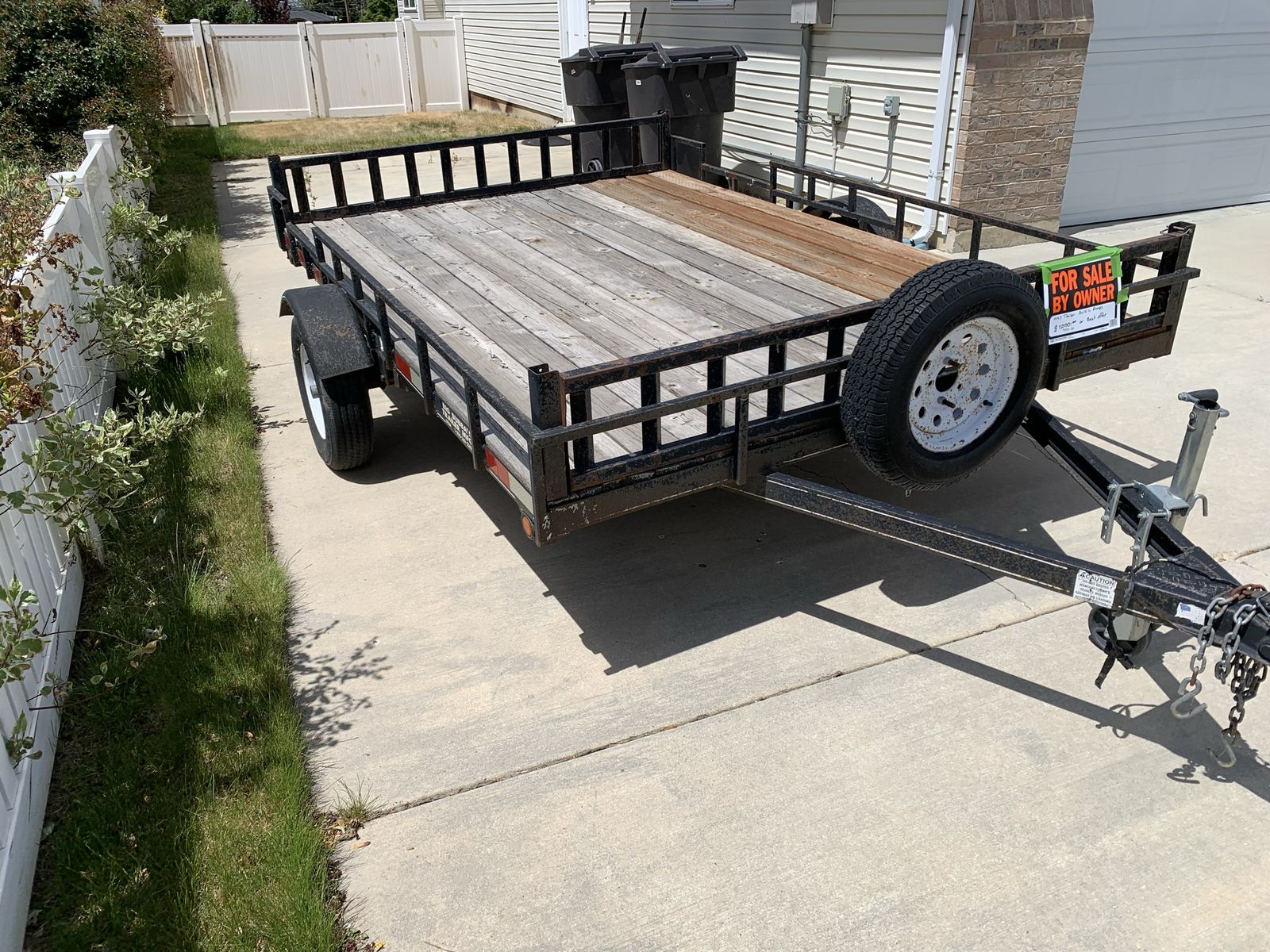 Big Bubba 10X7 Utility Trailer
