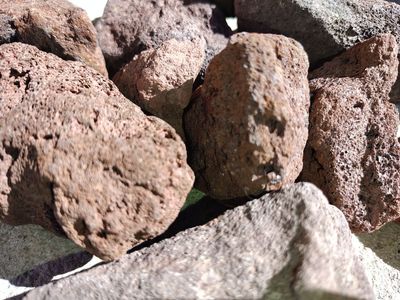 Free 2-3 inch Lava Rock 1.5 cu.ft.