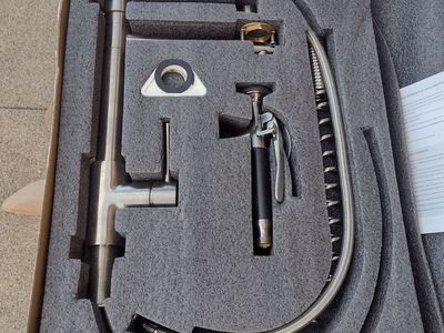 New Kitchen Pull Down Sprayer Faucet - Stainless Steel Finish