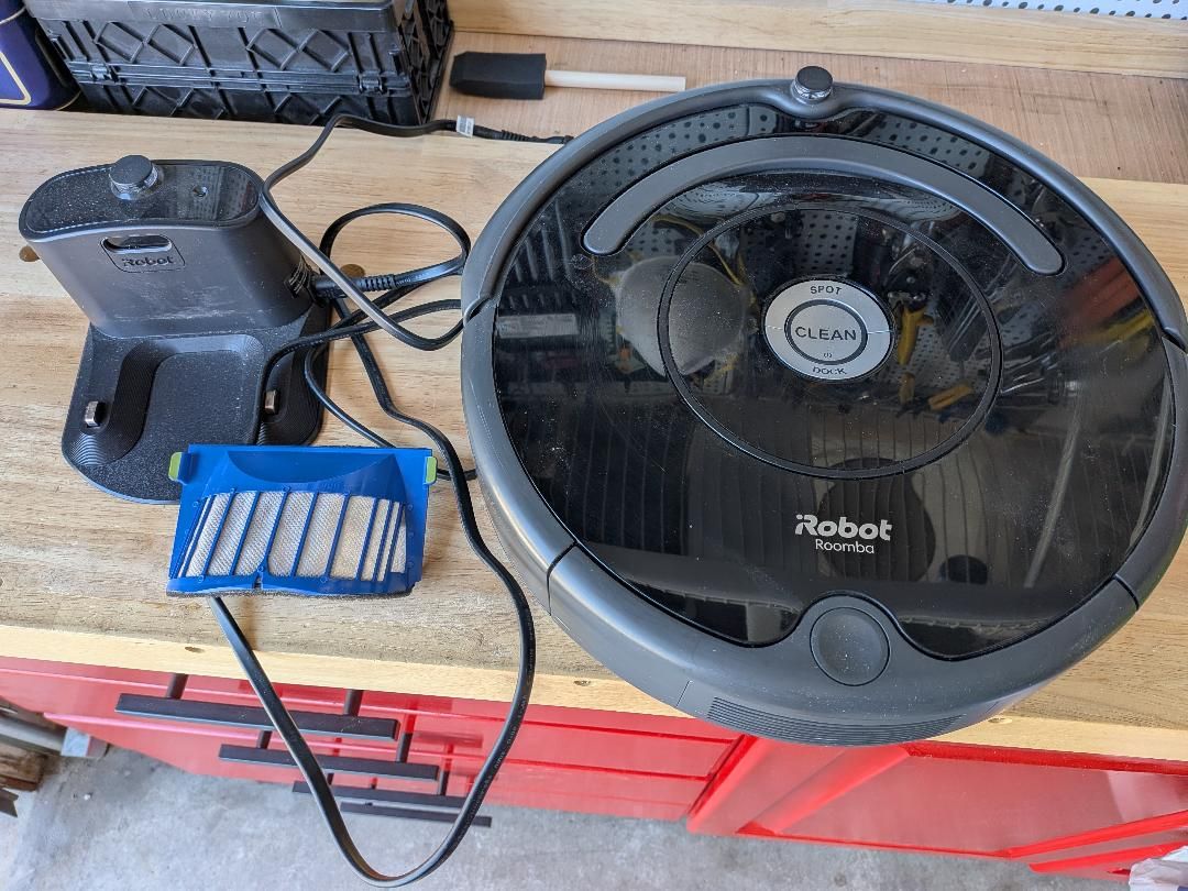 iRobot vacuum and Tineco stick vacuum