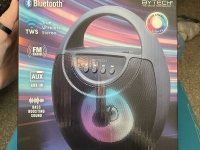 Bluetooth speaker.