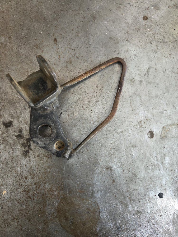 Yamaha TW200  footpeg foot peg mount guard