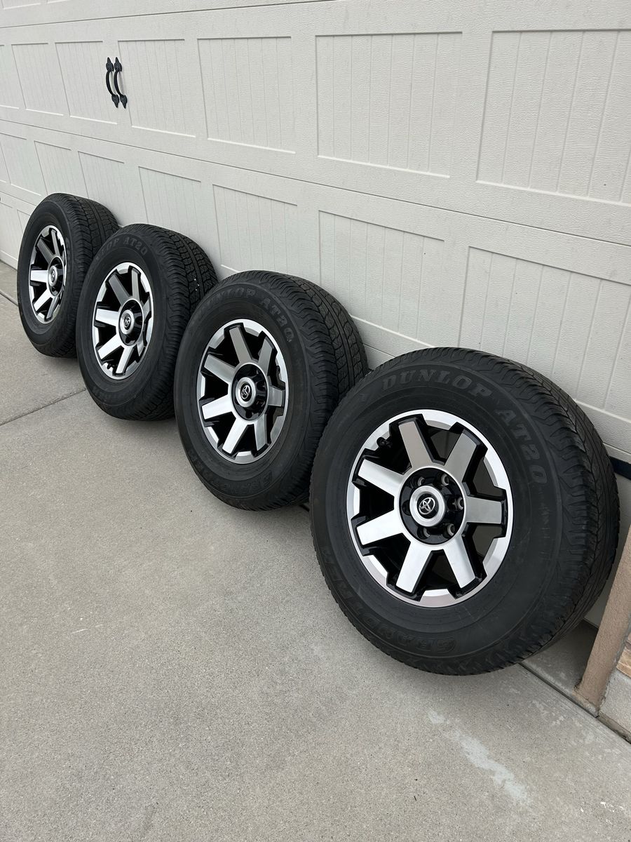 2024 Toyota 4runner TRD off-road Wheels Tires Tacoma