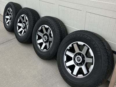 2024 Toyota 4runner TRD off-road Wheels Tires Tacoma