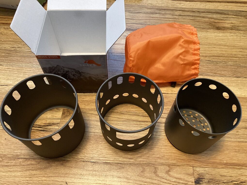 Toaks Titanium Ultralight Backpacking Woodstove