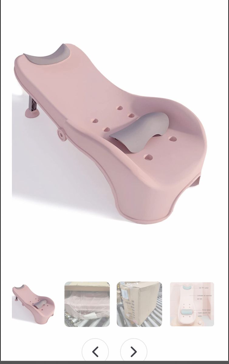 Adjustable children’s shampoo chair