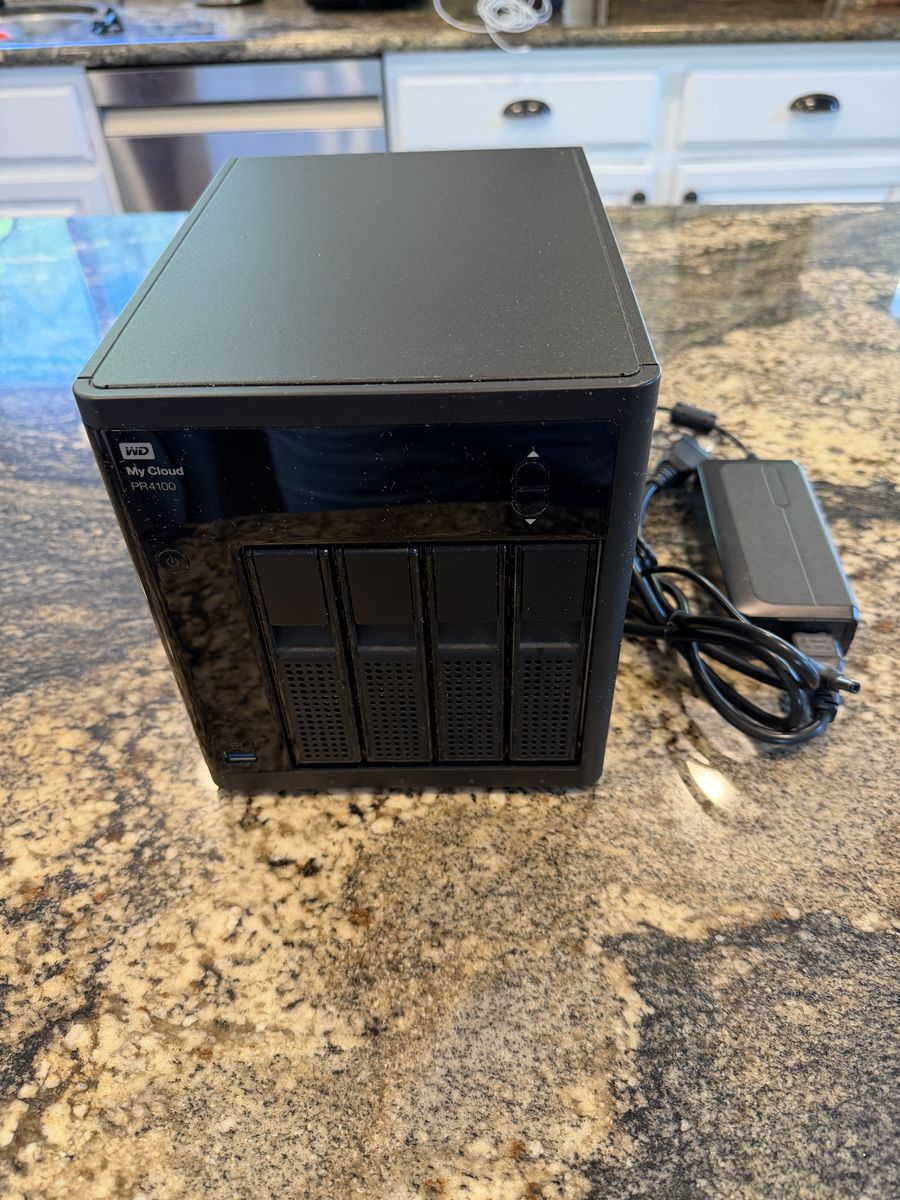 WD PR4100 4-Bay NAS | No Drives | Home/Office Network Storage | Excellent