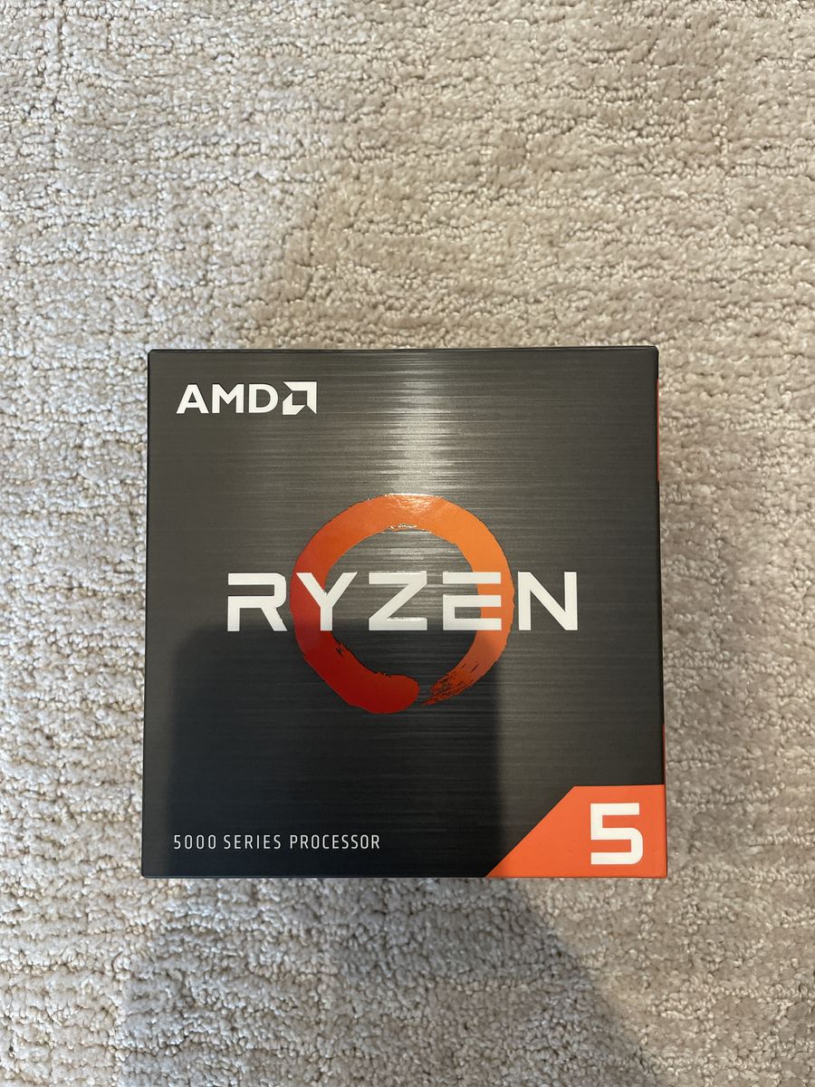 Ryzen 5 5600X CPU processor with Cooling Fan