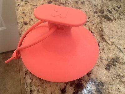 Silicone Scalp Massager and Shampoo Brush in Pink