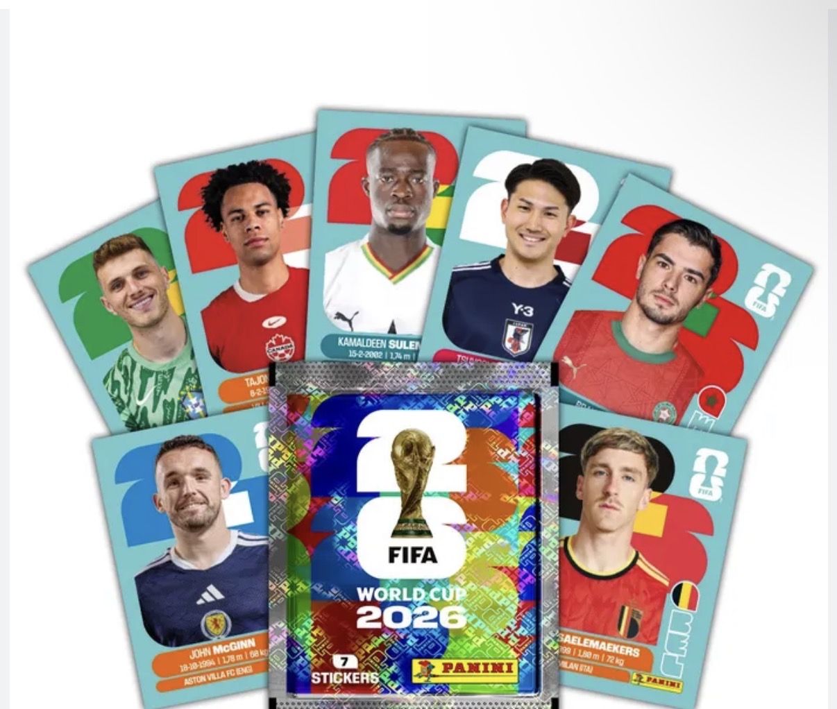 FIFA Panini stickers