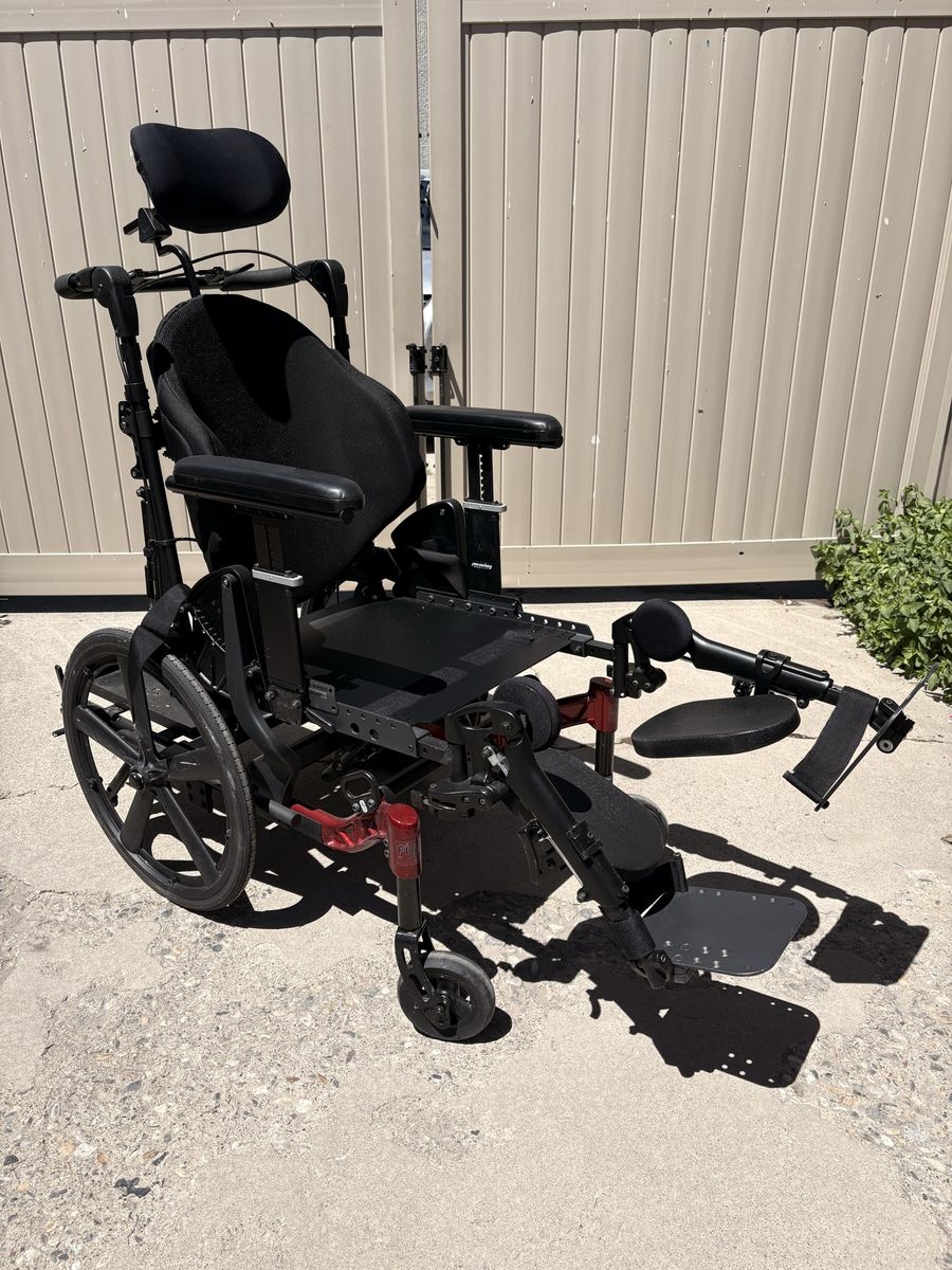PDG Fuze T50 Tilt-In-Space Wheelchair – Like New – $4,500 OBO