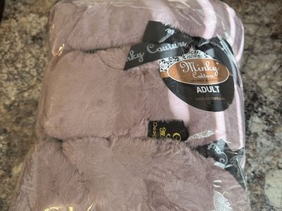New Minky couture blanket