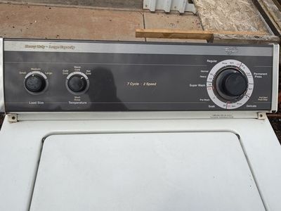 Whirlpool Heavy Duty Large Capacity Top Load Washer 7 Cycle 2 Speed