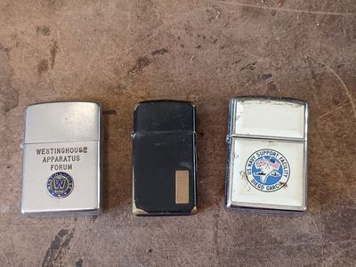 Zippy cigarette lighters $30 ea.