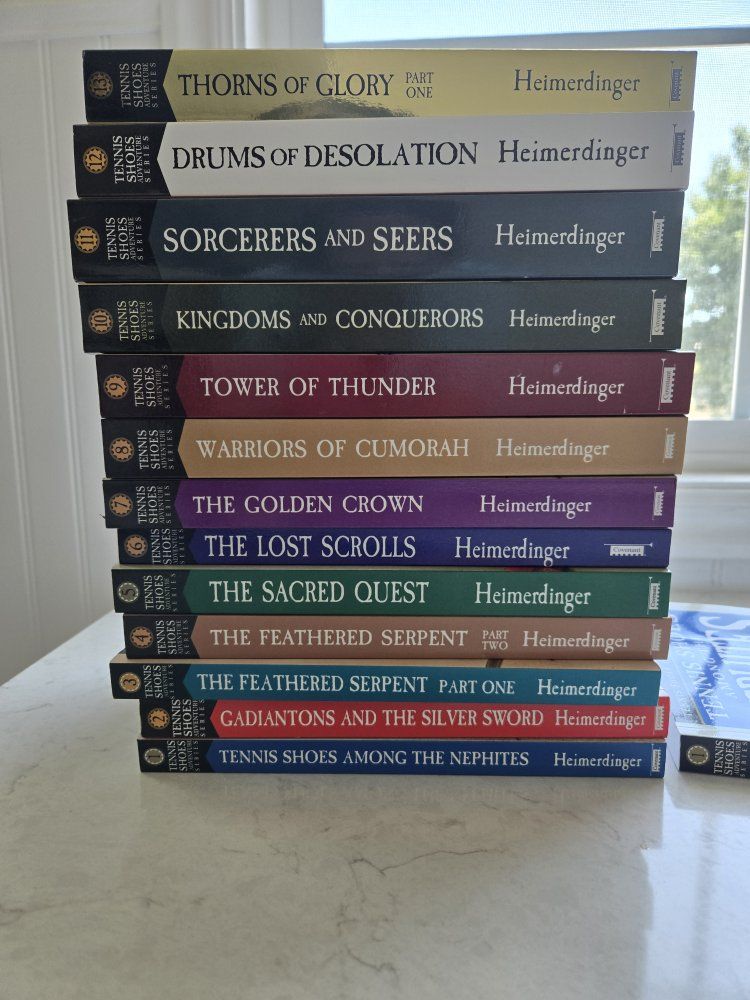 Tennis Shoes Adventure Series by Chris Heimerdinger - 13 Book Lot, Young Adult Fiction
