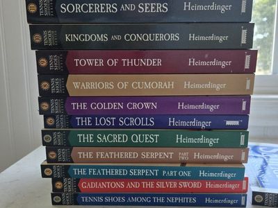 Tennis Shoes Adventure Series by Chris Heimerdinger - 13 Book Lot, Young Adult Fiction