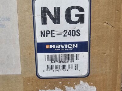 Navien NPE-240S Model Natural Gas or Propane On Demand Water Heat