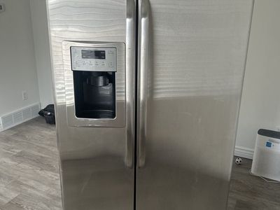Ge stainless steel refrigerator