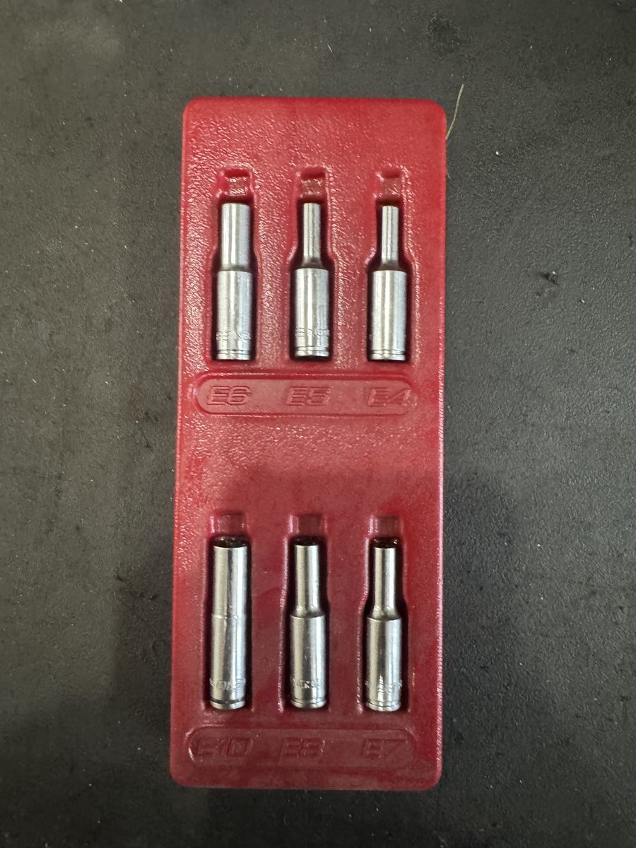 ICON - Torx External Socket Set E4 to E10