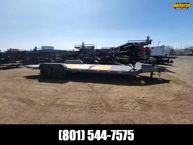 2026 RawMaxx 24' G7X 14K Gravity Tilt Flatbed Trai