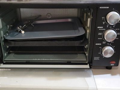 PowerXL B-AFO-002G 1500W Air Fryer Grill Toaster Oven - Black