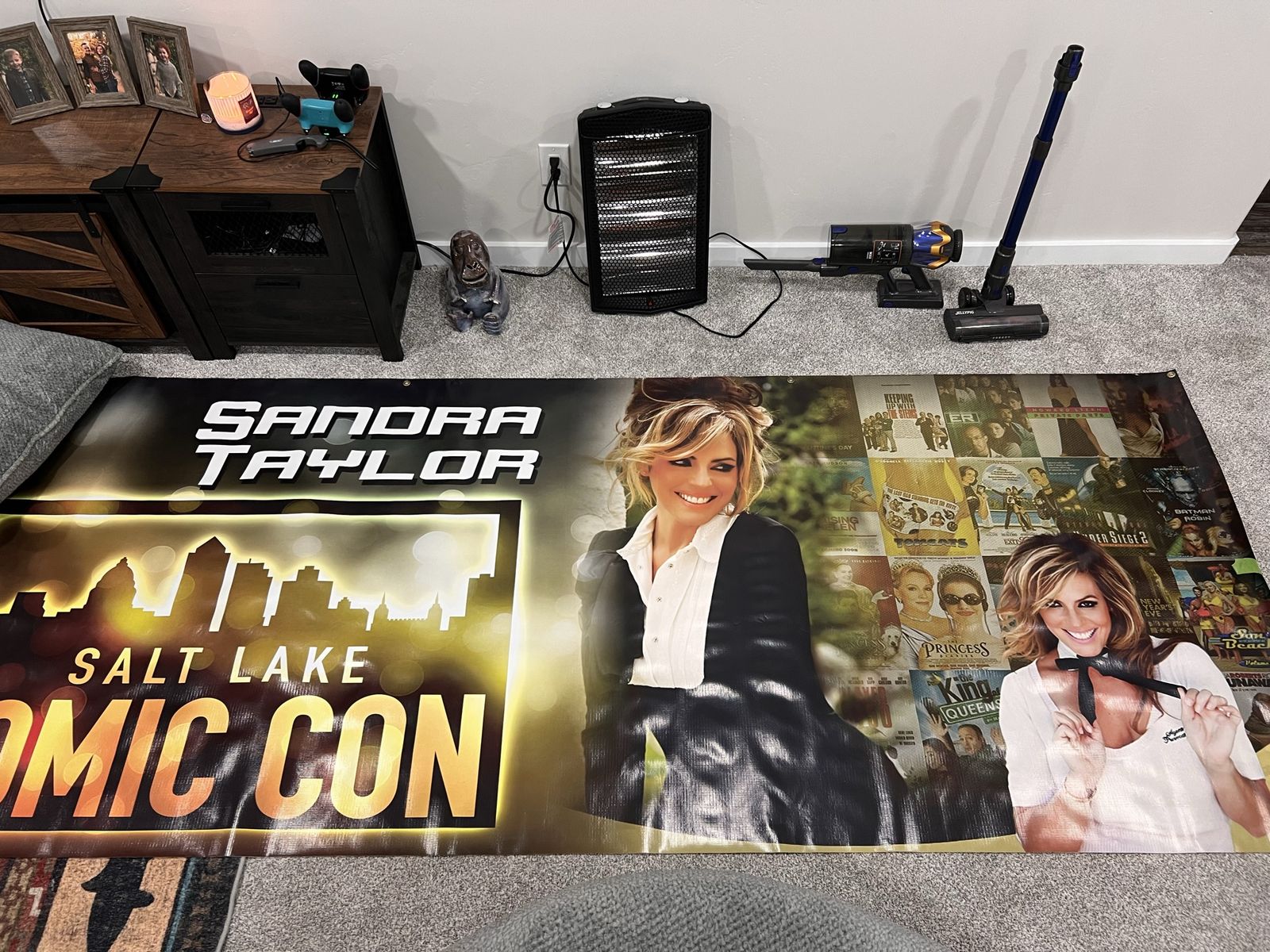 Sandra Taylor Salt Lake Comic Con Official Large Vinyl Banner Sign