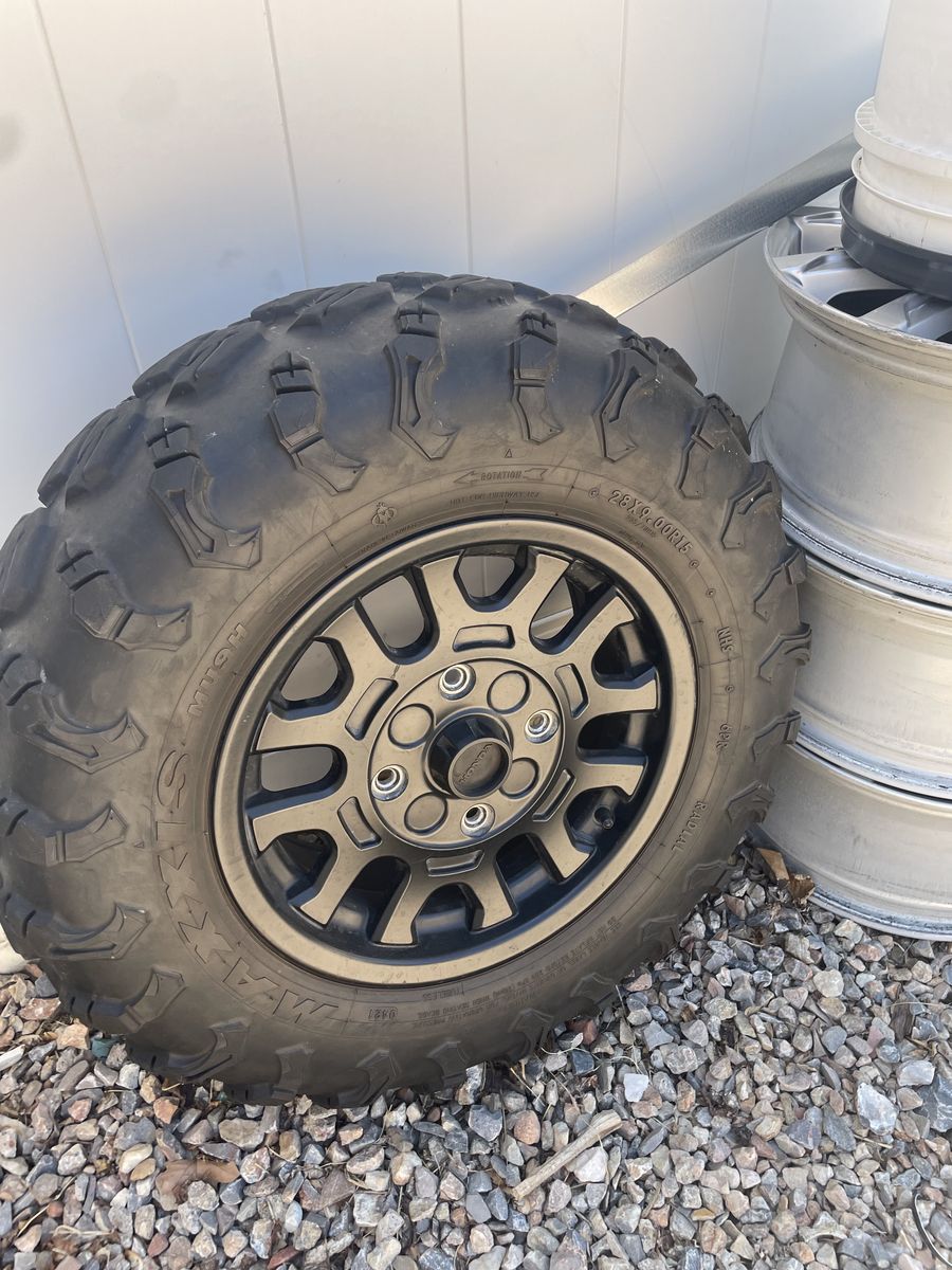 MAXXIS 28X9.0R15 / HODA TALON WHEEL FOR SPARE