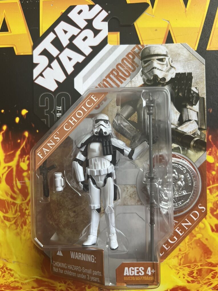 Star Wars Sandtrooper Saga Legends With Coin