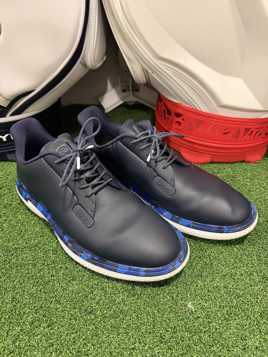 G/Fore Gallivan2r Camo Welt Spikeless Golf Shoes Twilight US 9.5