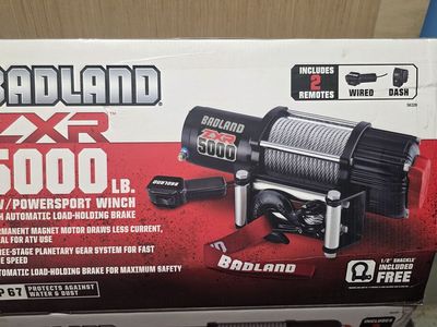 New Winch - Badland ZXR 5000 LB.