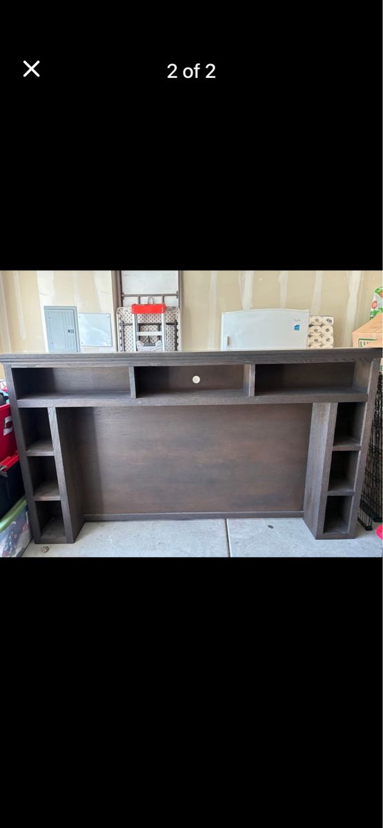 Large Two-Piece Entertainment Center - 96.5" Long, Ample Storage