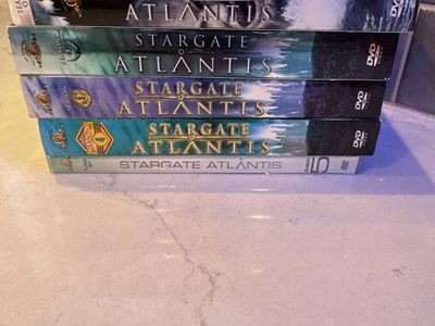 Stargate Atlantis Complete Series DVD Set Seasons 1-5 Sci-Fi Adventure Show