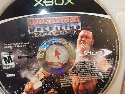 XBox Back Yard Wresteling Disk