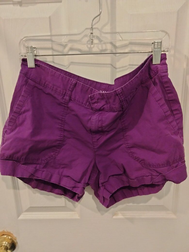 Purple shorts