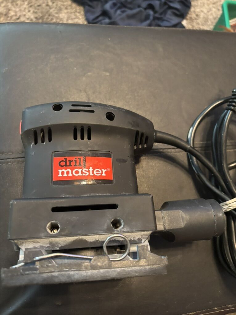 Nice drill Master Orbital Sander