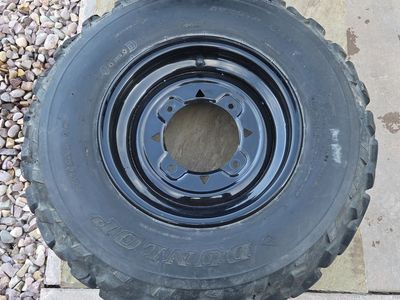UTV or ATV 25x3-12 spare tire and rim 4x157 bolt pattern