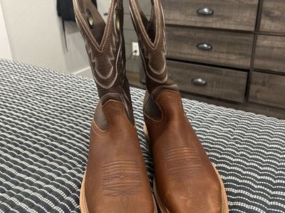 Tecovas LongHaul Waterproof Square Steel Toe Work Boot (Size 8.5)