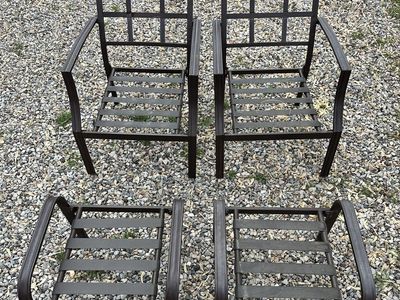 Lawn Chairs w/ feet rest