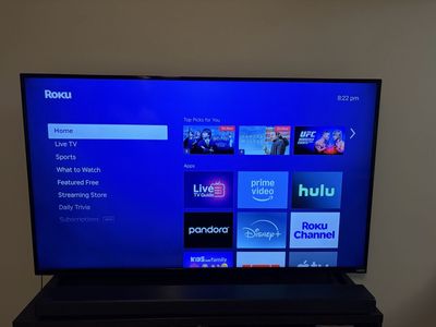 VIZIO TV with samsung soundbar and subwoofer