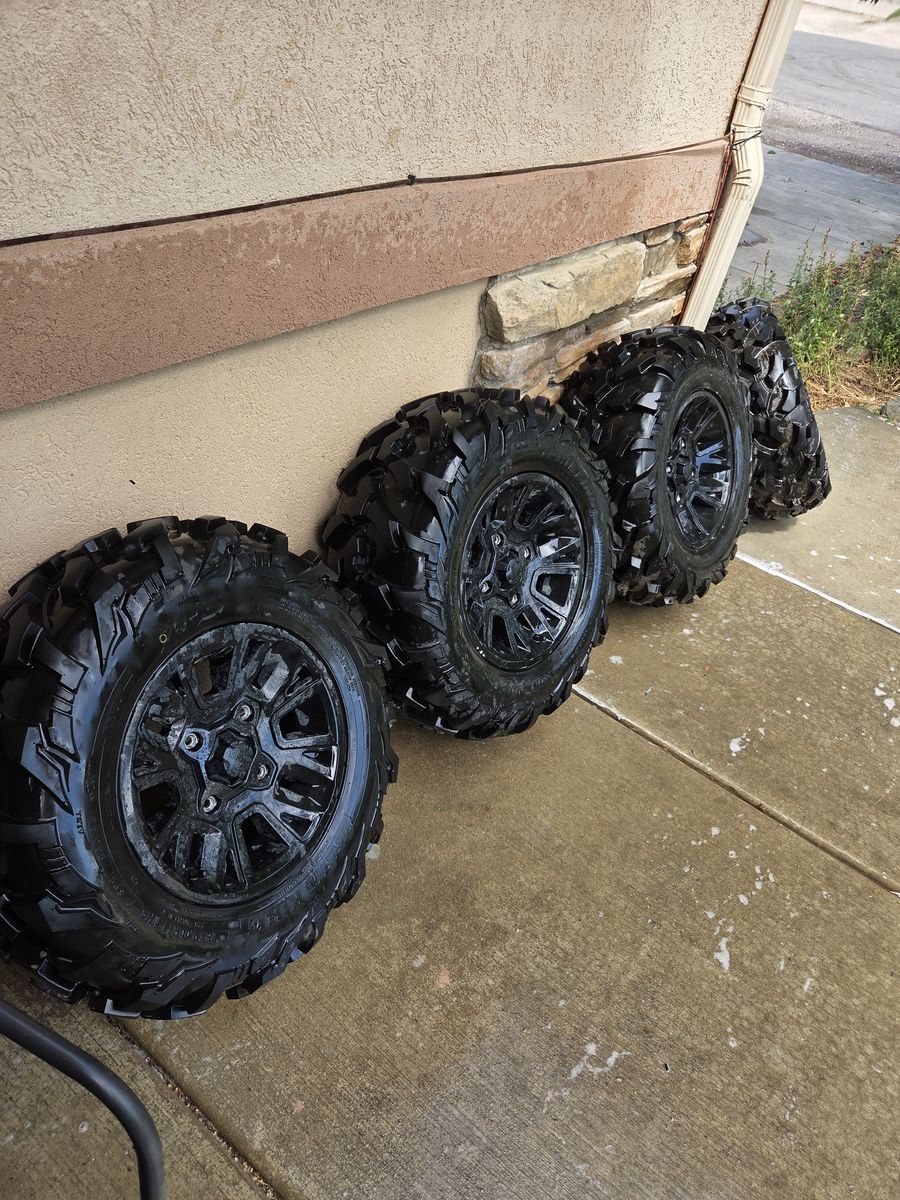 can-am commander take off tires and wheels