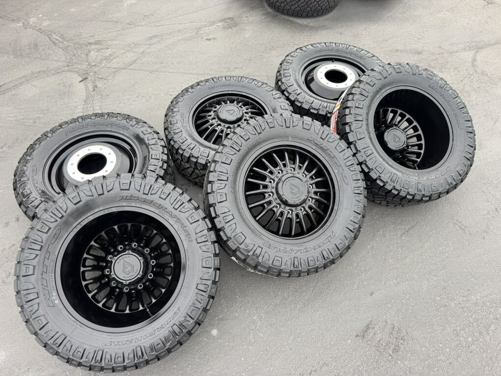 New 10x225 DRW 35x12.50r20 Arena Ford F450 Ram 10