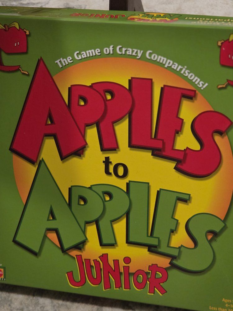 Apples to Apples Junior - The Game of Crazy Comparisons! Board Game for Kids