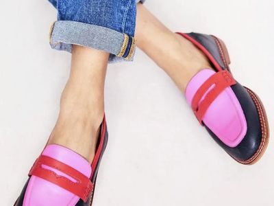 Women’s size 9 multi colored loafer